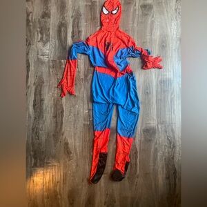 Adult Spider Superhero Costume - Red and Blue